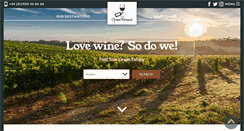 Desktop Screenshot of grapeescapes.net